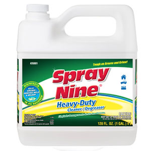 Spray Nine Heavy Duty Cleaner, Degreaser and Disinfectant - 1 Gallon 4/CS (26801)