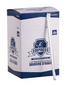 Straw, Wrapped, 7.625" Jumbo, Flex, White - 400ct. 25/CS (E161001W)