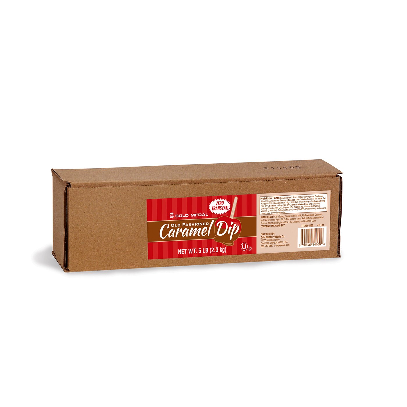 Old Fashioned Caramel Apple Dip Block - 5lb. 4/CS