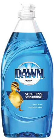 Dawn Ultra Dish Detergent, 7.5 oz. - 18/CS (08124)