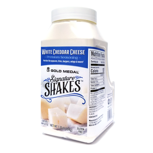 Savory Shakes, White Cheddar Cheese - 18 oz. 4/CS
