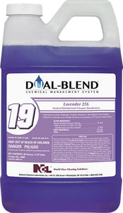 NCL Dual-Blend #19 Neutral Lavender 256 Disinfectant & Deodorizer - 80 oz. 4/CS (5089)