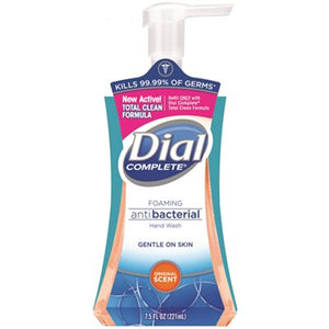 Dial Complete Antibacterial Foaming Hand Wash, Original Scent - 7.5 oz. 8/CS (02936)