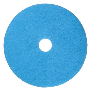 Floor Pad, 20", Blue Velvet UHS Soft Burnishing - 5/CS
