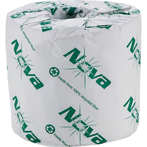 NOVA Standard Toilet Tissue, 2-Ply, 4" x 3" Sheets, Wrapped - 96/CS (NOVA 4530)