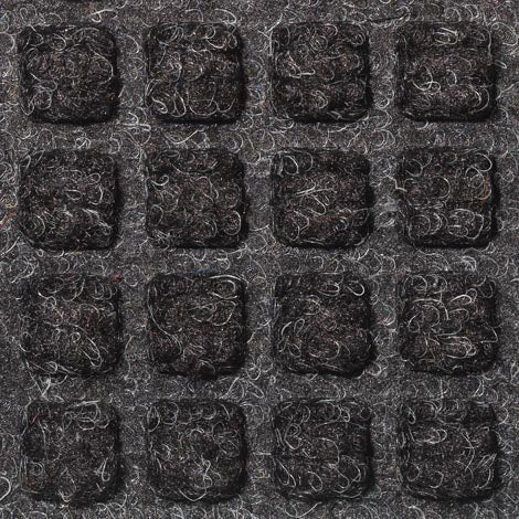 Mats, Inc. Aqua Block Floor Mat, 4' x 6', Charcoal