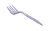 Empress Plastic Fork, Unwrapped, White, Medium Weight - 1000/CS (E175001)