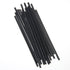 Straw, Unwrapped, 7.75" Jumbo, Black - 500ct. 10/CS (E2100BK)