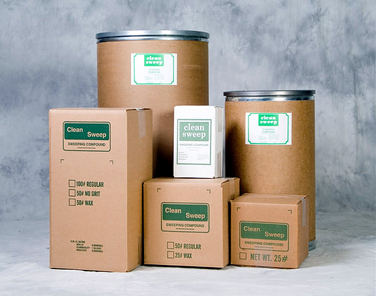 Sweeping Compound, Oil Based, 100lb. Box