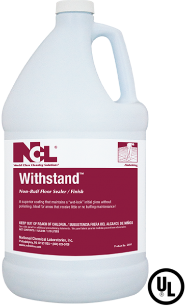 NCL Withstand Floor Finish, 1 Gallon - 4/CS