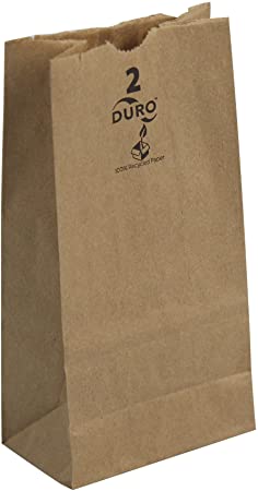 Paper Bag, Brown, 2# - 500/BNDL (18402)