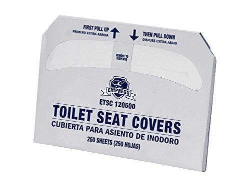 Half Fold Toilet Seat Cover 250ct. 20/CS (ETSC 120500)
