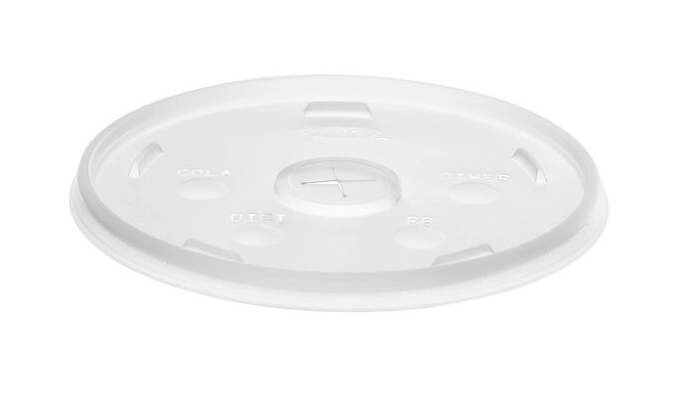 Dart Lid, 32 oz. Straw Slot - 100ct. 10/CS (32SL1)