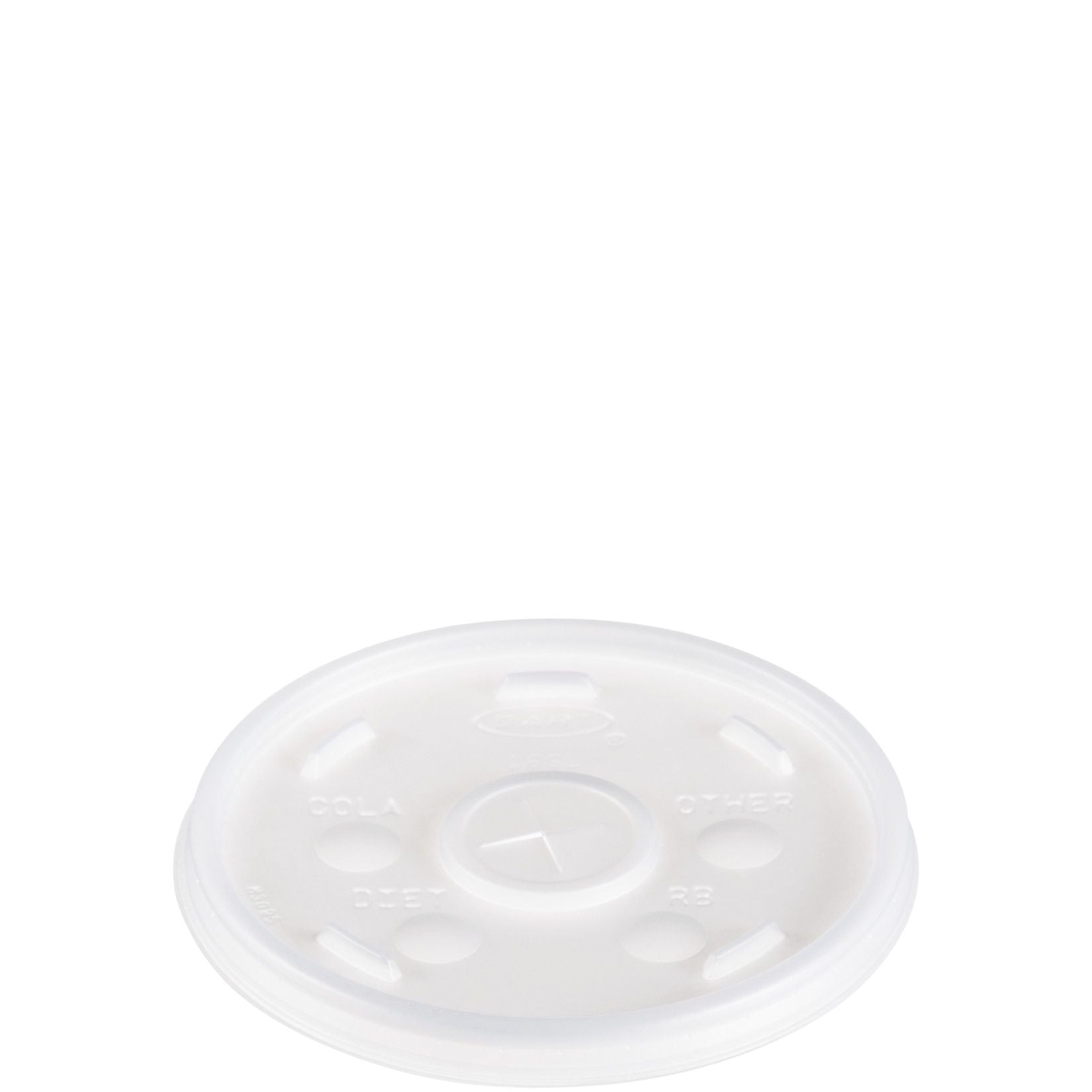 Dart Lid, 16 oz., Straw Slot - 100ct. 10/CS (16SL)