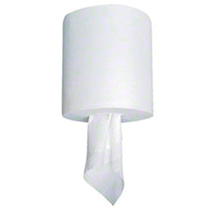 Empress White Center Pull Towels, 8" x 12" - 6/CS (CP 660012)