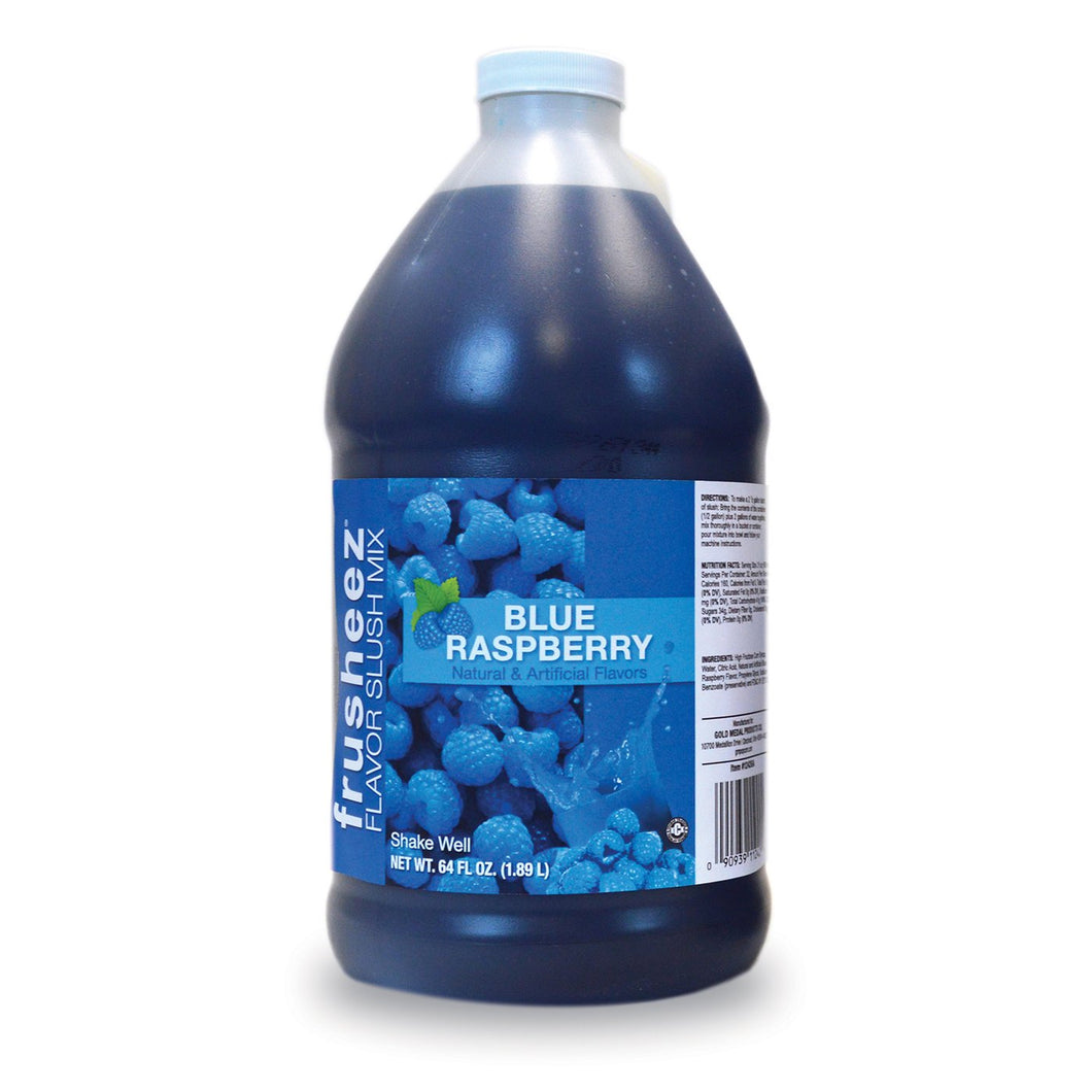 Frusheez Mix, Blue Raspberry - 1/2 Gallon 6/CS