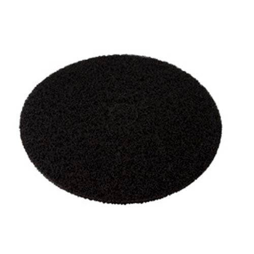 Floor Pad, 20", Black Stripping - 5/CS