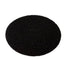 Floor Pad, 20", Black Stripping - 5/CS