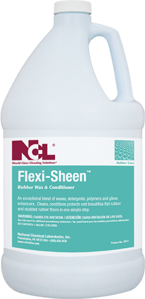 NCL Flexi-Sheen Rubber Wax & Conditioner, 1 Gallon - 4/CS (2612)