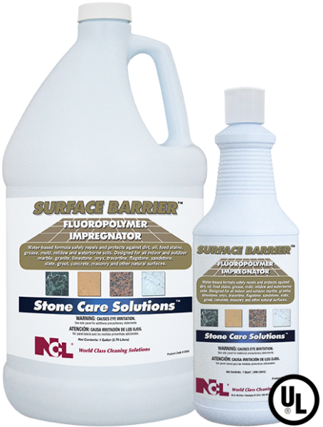 NCL Surface Barrier Water-Based Fluoropolymer Impregnantor, 1 Gallon - 4/CS (2500)
