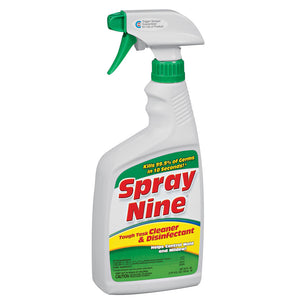 Spray Nine Heavy Duty Cleaner, Degreaser and Disinfectant - 22 oz. 12/CS (26825)