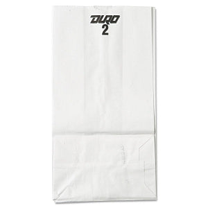 Paper Bag, White, 2# - 500/BNDL (51002)