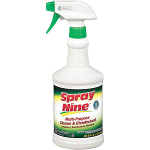 Spray Nine Heavy Duty Cleaner, Degreaser and Disinfectant - 32 oz. 12/CS (26832)