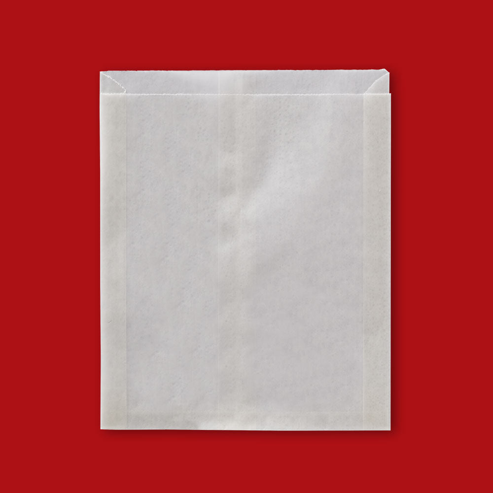 Transparent Wet Waxed Sandwich Bag, 6" x 1" x 7" - 1000ct. (514)