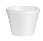 Dart Styrofoam Container, 12 oz. - 25ct. 20/CS (12SJ20)