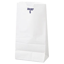 Load image into Gallery viewer, Paper Bag, White, 6# - 500/BNDL (51046)
