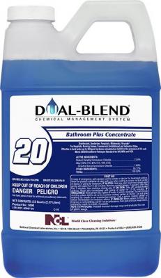 NCL Dual-Blend #20 Bathroom Plus Concentrate - 80 oz. 4/CS (5090)
