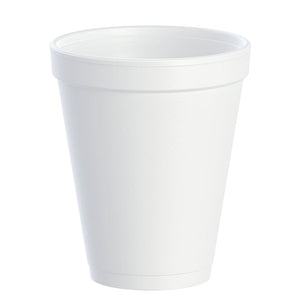 Dart Styrofoam Cup, 10 oz. - 25ct. 40/CS (10J10)