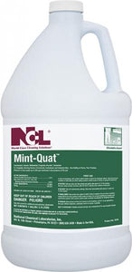 NCL Mint-Quat Disinfectant, Cleaner, Mildewstat, Fungicide, Virucide & Deodorizer - 1 Gallon 4/CS