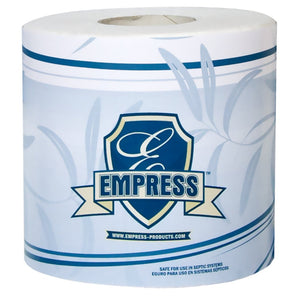 Empress Household Toilet Tissue, 2-Ply, 4.25" x 3.25" Sheets, Wrapped - 96/CS (BT 4232500)