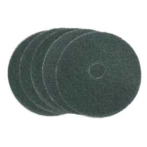 Floor Pad, 17", Green Scrubbing - 5/CS