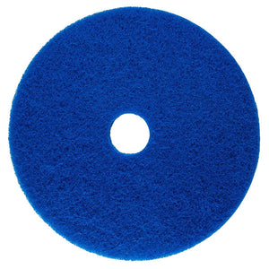 Floor Pad, 20", Blue Cleaning - 5/CS