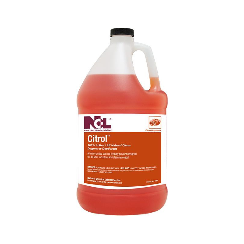 NCL Citrol 100% Active All Natural Citrus Degreaser & Deodorizer, 1 Ga –  Southeastern Chemical Co.