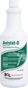 NCL Avistat-D Ready to Use Spray Disinfectant Cleaner - 32 oz. 12/CS