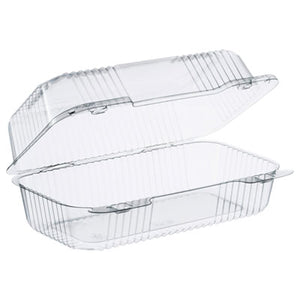 Dart StayLock Clear Hinged Lid Container, 5.4" x 9" x 3.5" - 125ct. 2/CS (C35UT1)