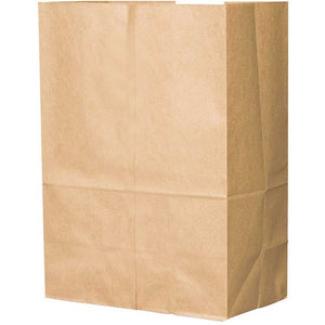 Paper Bag, Brown, 1/6-BBL 76#, Grocery Bag - 400/BNDL (80080)
