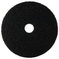 Floor Pad, 21" Black Stripping - 5/CS