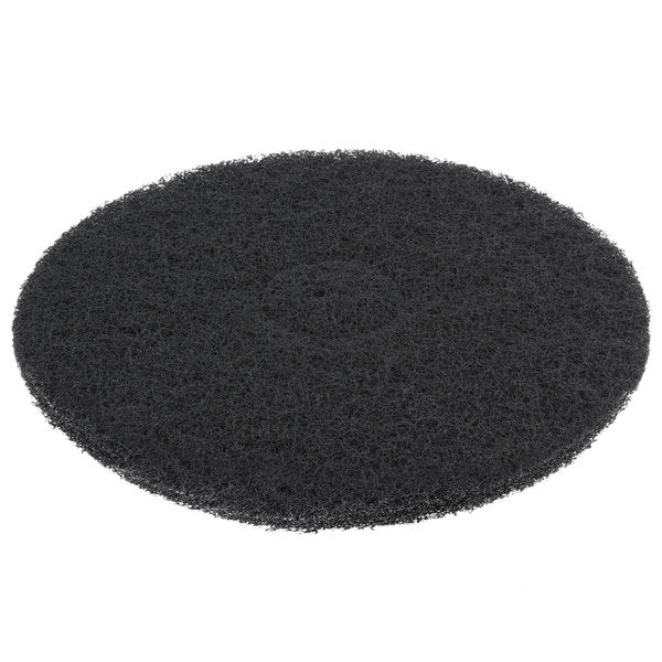 Floor Pad, 12", Black Stripping - 5/CS