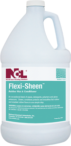 NCL Flexi-Sheen Rubber Wax & Conditioner, 1 Gallon - 4/CS (2612)