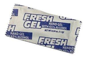 Kari Out Fresh Gel Hand Sanitizer Packets 65% Alcohol 400/CS (1410110)