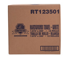 Load image into Gallery viewer, Empress White Roll Towels, 8&quot; x 350&#39; Rolls, TAD Premium - 12/CS (RT 123501)
