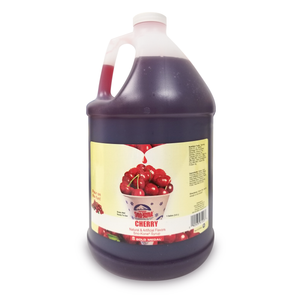 Sno Kone Syrup, Cherry - 1 Gallon 4/CS