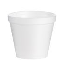 Dart Styrofoam Container, 8 oz. - 50ct. 20/CS (8SJ12)