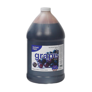 Sugar Free Sno Kone Syrup, Grape - 1 Gallon 4/CS
