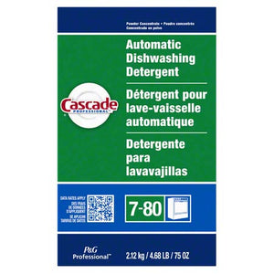 Cascade Professional Powder Dishwasher Detergent 75 oz. 7/CS (59535)