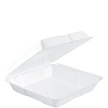 Load image into Gallery viewer, Dart Hinged Lid Styrofoam Container, 1 Compartment - 100ct. 2/CS (95HT1)
